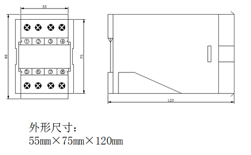 NKB-26S 塑壳型直流电流变送器(图1)